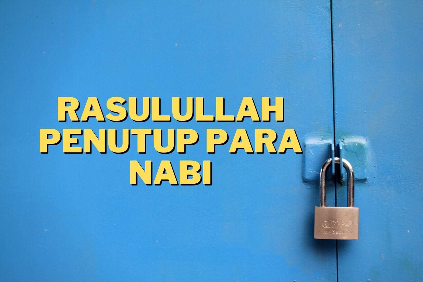 Nabi terakhir