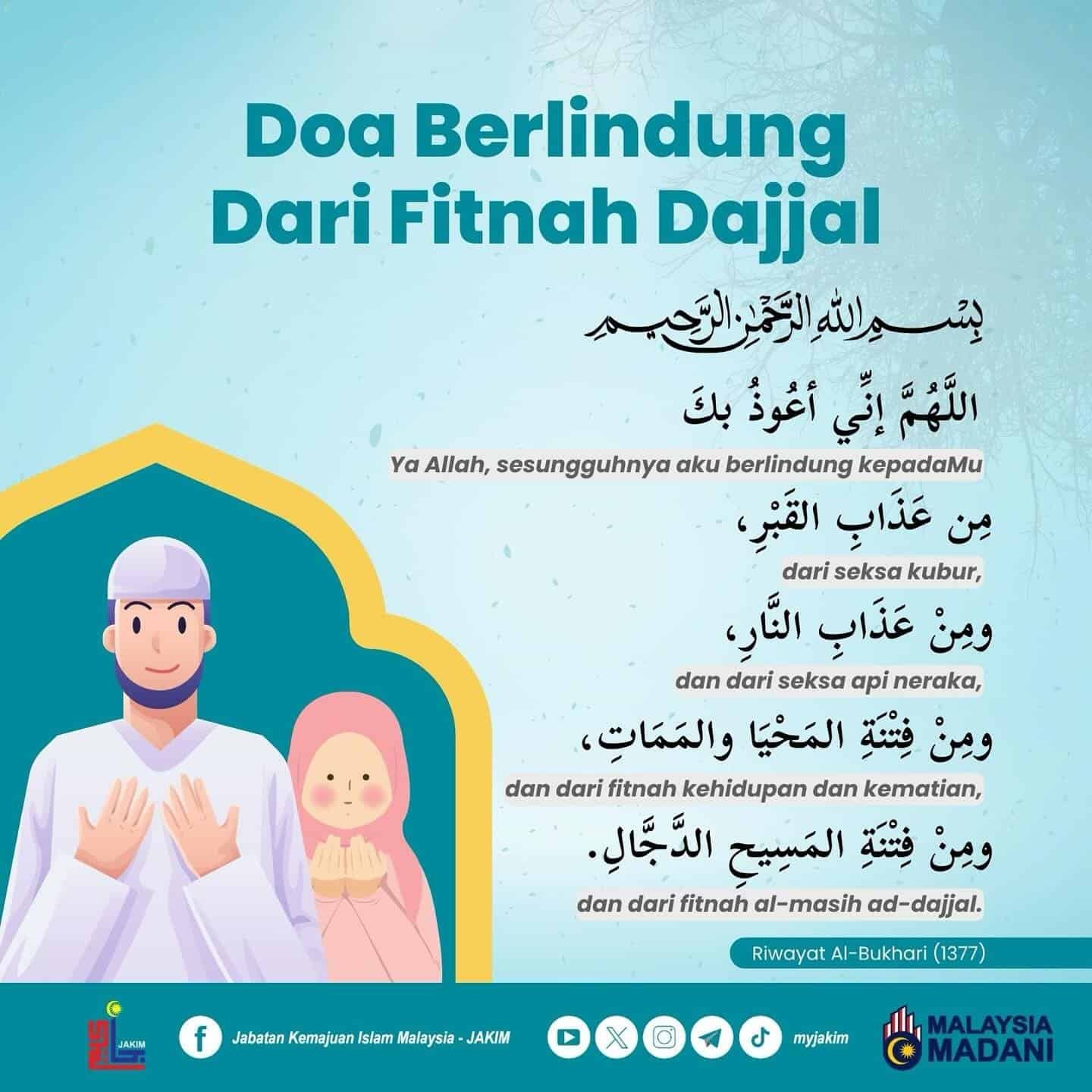 doa fitnah dajjal